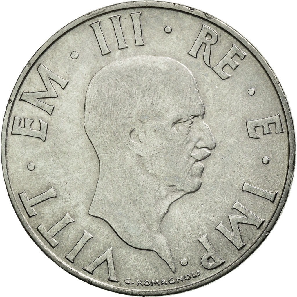 Monnaie, Italie, Vittorio Emanuele III, 2 Lire, 1940, Rome, TTB, Stainless