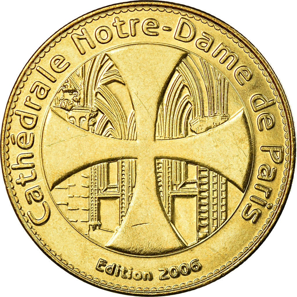 Francia, Token, Touristic token, Paris - Notre Dame - Vierge à l'enfant, Arts &