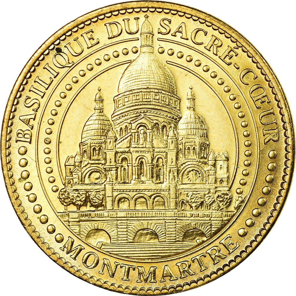 Frankrijk, Token, Toeristisch fiche, Paris - Basilique du Sacré Coeur n°9