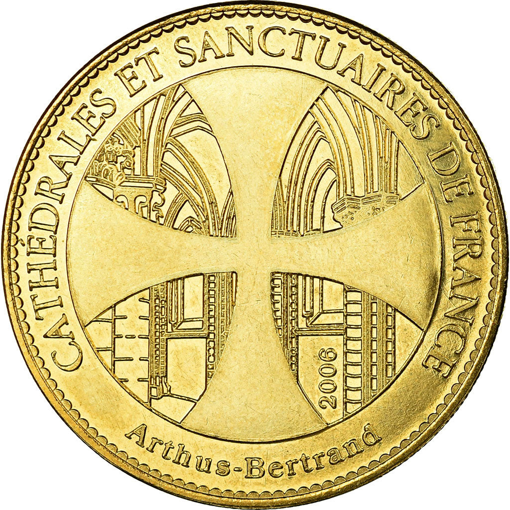France, Token, Touristic token, L'Epine - Cathédrale, Arts & Culture, 2006