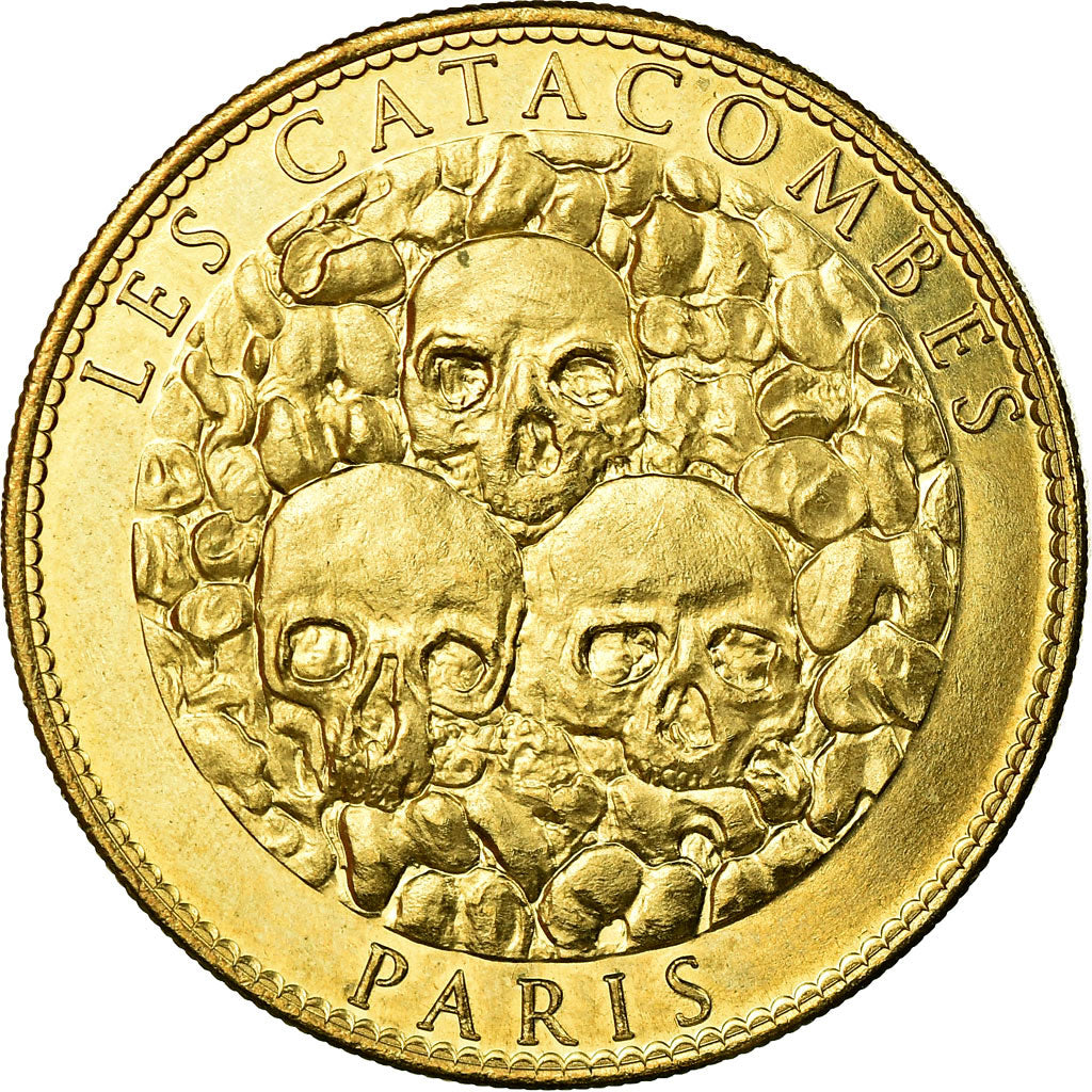 France, Token, Touristic token, 75/ Paris - Les Catacombes, Arts & Culture