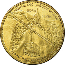 France, Token, Touristic token, Chamonix - Aiguille du Midi - Téléphérique