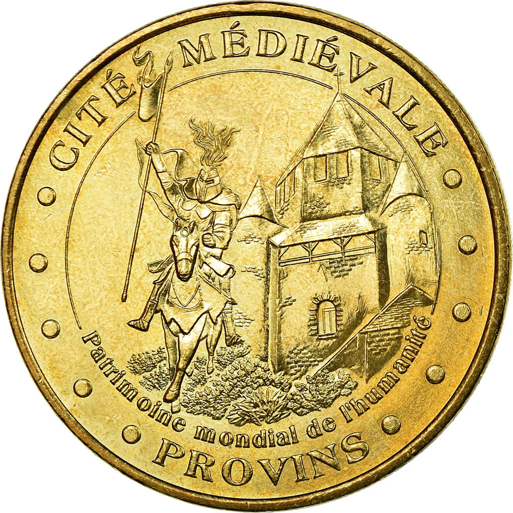 Francia, Token, Jetón turístico, Provins - Cité médiévale, Arts & Culture