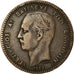 Coin, Greece, George I, 10 Lepta, 1882, VF(30-35), Copper, KM:55