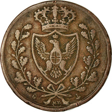 Coin, ITALIAN STATES, SARDINIA, Carlo Felice, 5 Centesimi, 1826, Genoa