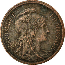 Moneta, Francia, Dupuis, 2 Centimes, 1910, Paris, MB+, Bronzo, KM:841