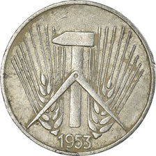 Coin, GERMAN-DEMOCRATIC REPUBLIC, Pfennig, 1953, Muldenhütten, EF(40-45)
