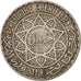Morocco, Mohammed V, 5 Francs, 1950, Paris, EF(40-45), Silver, KM:37