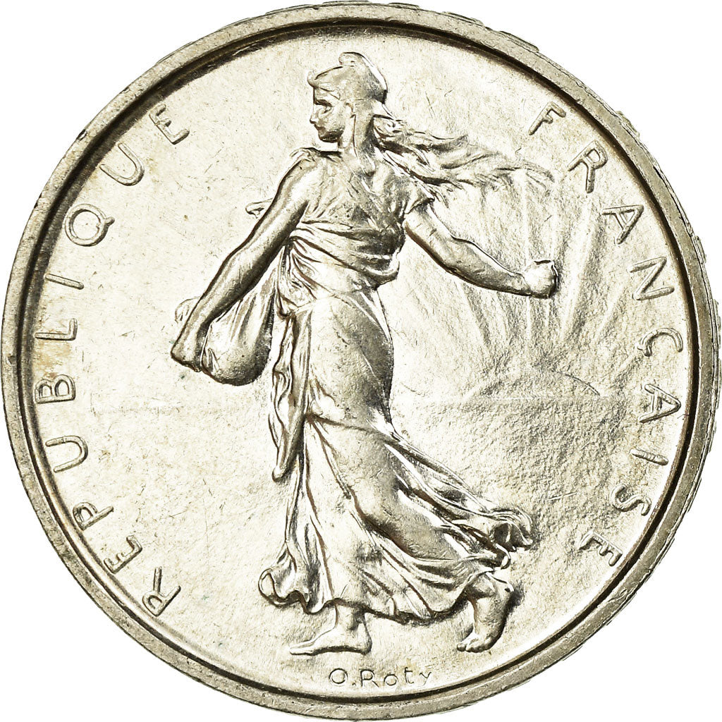 Coin, France, Semeuse, 5 Francs, 1965, Paris, AU(55-58), Silver, KM:926