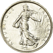 Coin, France, Semeuse, 5 Francs, 1965, Paris, AU(55-58), Silver, KM:926