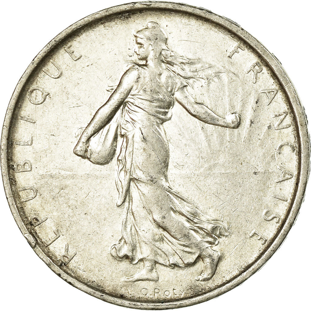 Coin, France, Semeuse, 5 Francs, 1967, Paris, EF(40-45), Silver, KM:926