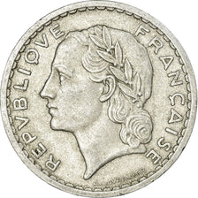 Coin, France, Lavrillier, 5 Francs, 1950, Beaumont - Le Roger, EF(40-45)