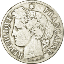 Monnaie, France, Cérès, 2 Francs, 1871, Paris, TB+, Argent, Gadoury:530