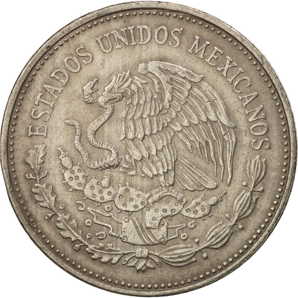 Mexico, 5000 Pesos, 1988, Mexico City, EF(40-45), Copper-nickel, KM:531