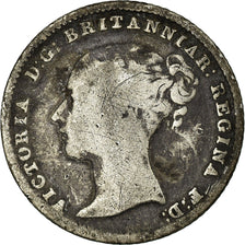 Coin, Great Britain, Victoria, 4 Pence, Groat, 1846, F(12-15), Silver, KM:731.1