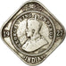 Coin, INDIA-BRITISH, George V, 2 Annas, 1927, VF(20-25), Copper-nickel, KM:516