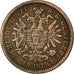 Münze, Österreich, Franz Joseph I, Kreuzer, 1885, S+, Kupfer, KM:2187