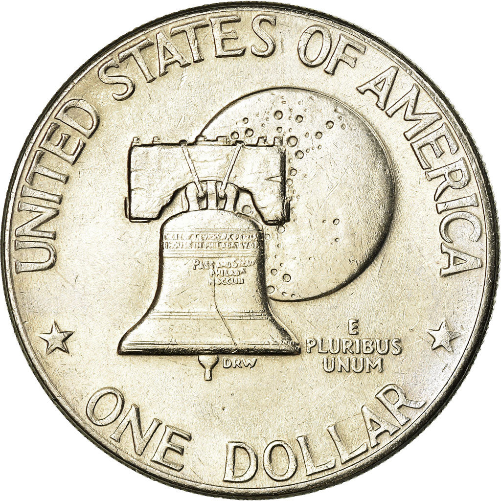 Coin, United States, Eisenhower Dollar, Dollar, 1976, U.S. Mint, Denver