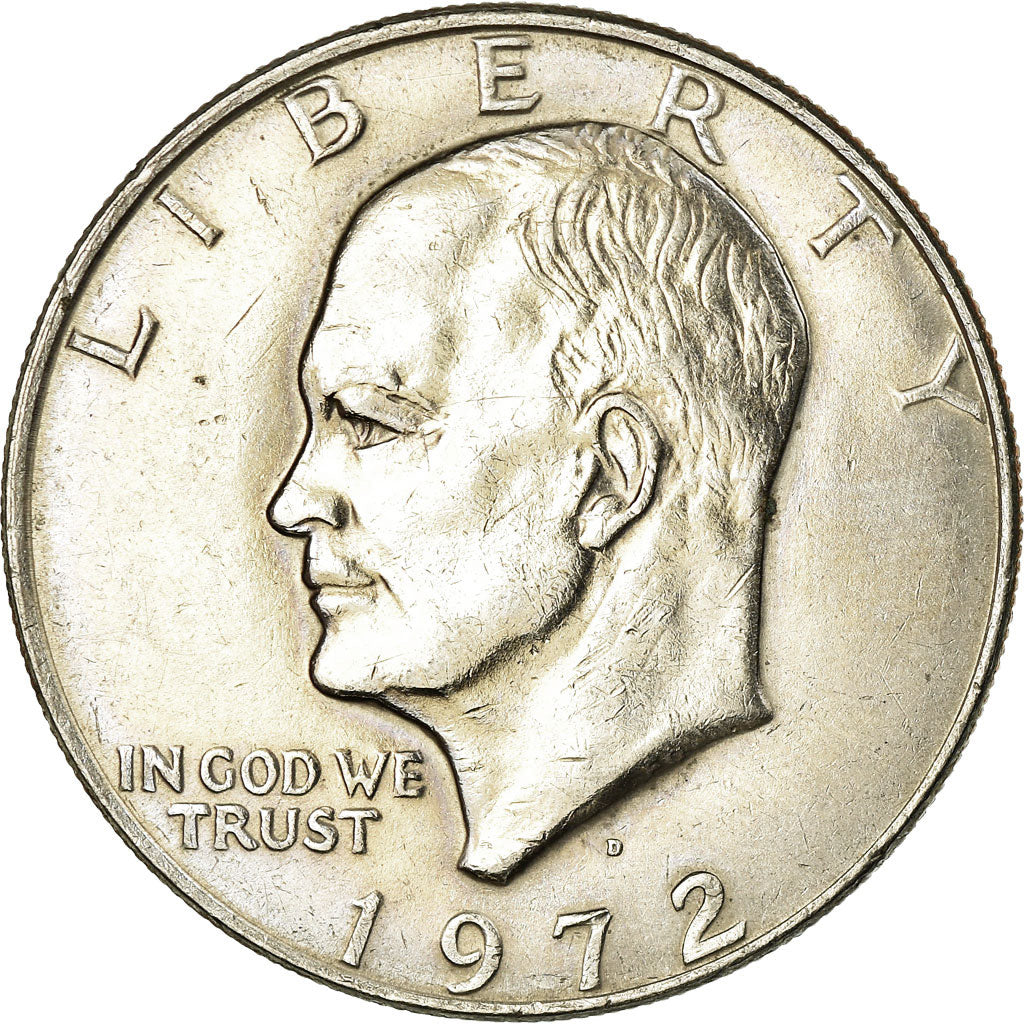 Münze, Vereinigte Staaten, Eisenhower Dollar, Dollar, 1972, U.S. Mint, Denver