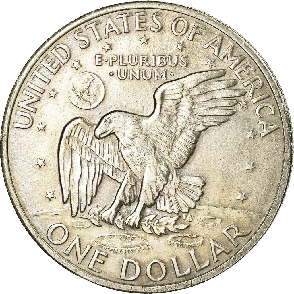 Coin, United States, Eisenhower Dollar, Dollar, 1971, U.S. Mint, Denver
