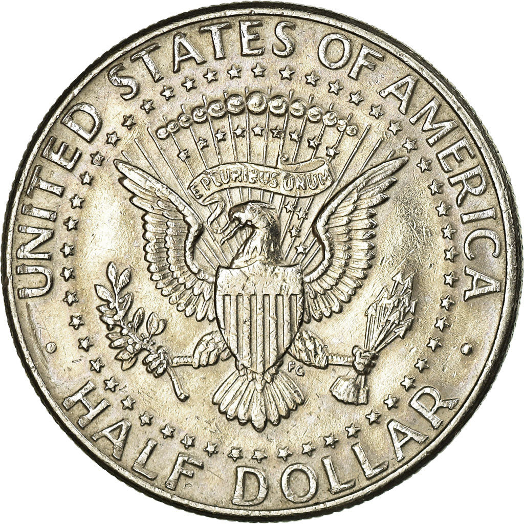 Coin, United States, Kennedy Half Dollar, Half Dollar, 1988, U.S. Mint, Denver