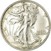 Coin, United States, Walking Liberty Half Dollar, Half Dollar, 1943, U.S. Mint
