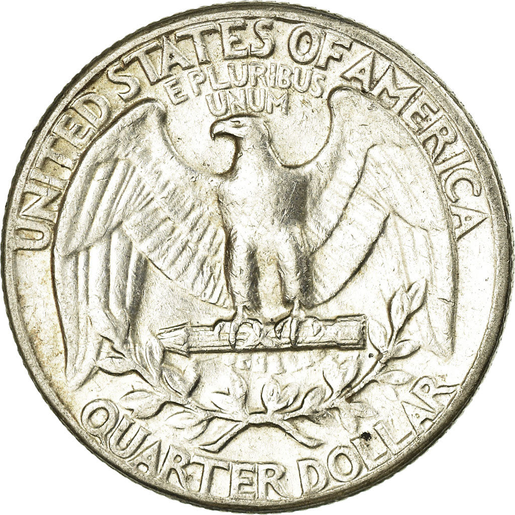 Coin, United States, Washington Quarter, Quarter, 1962, U.S. Mint, Philadelphia