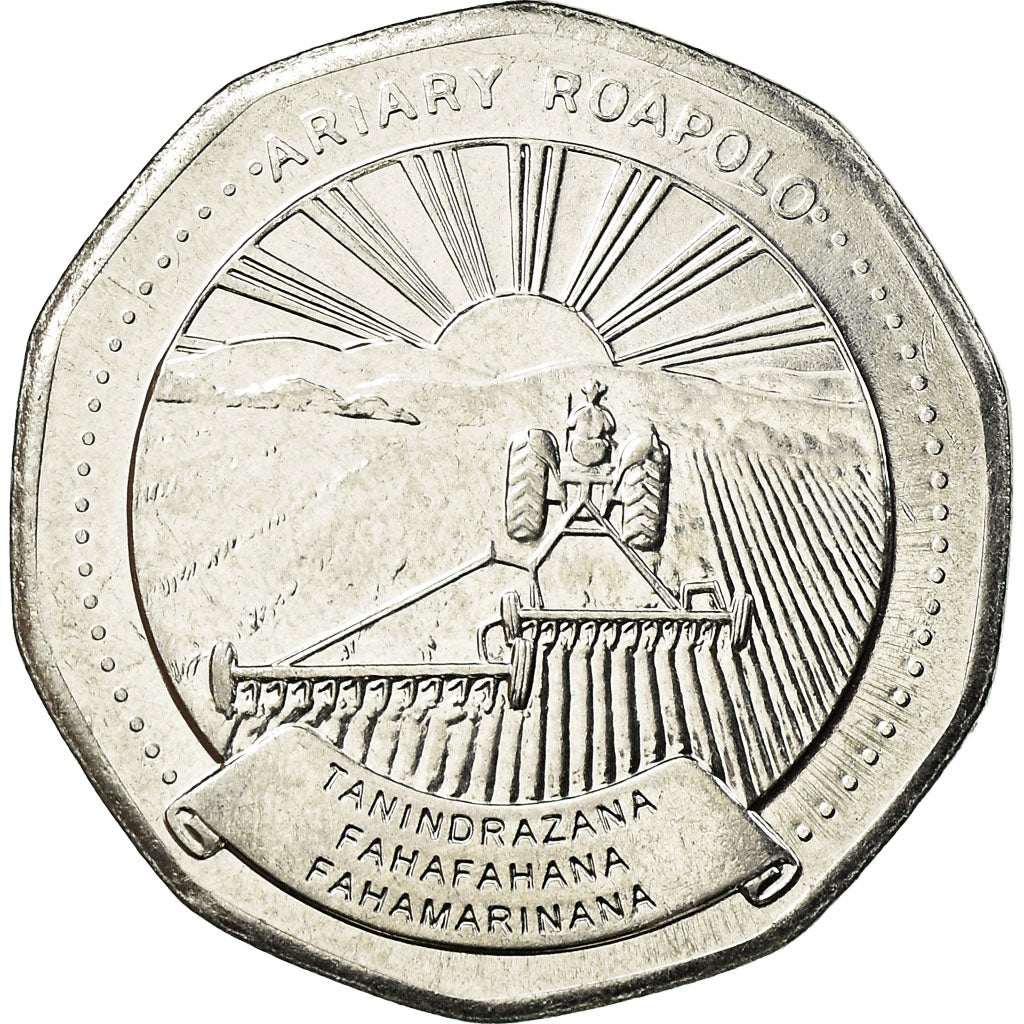 Monnaie, Madagascar, 20 Ariary, 1994, Royal Canadian Mint, SUP, Nickel Clad