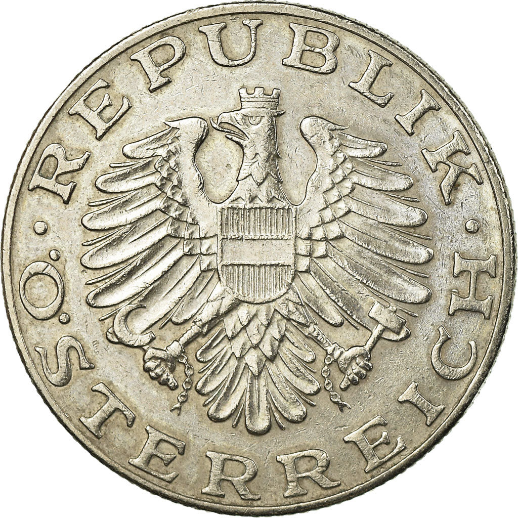 Coin, Austria, 10 Schilling, 1977, EF(40-45), Copper-Nickel Plated Nickel