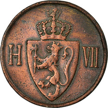 Coin, Norway, Haakon VII, 5 Öre, 1907, EF(40-45), Bronze, KM:364