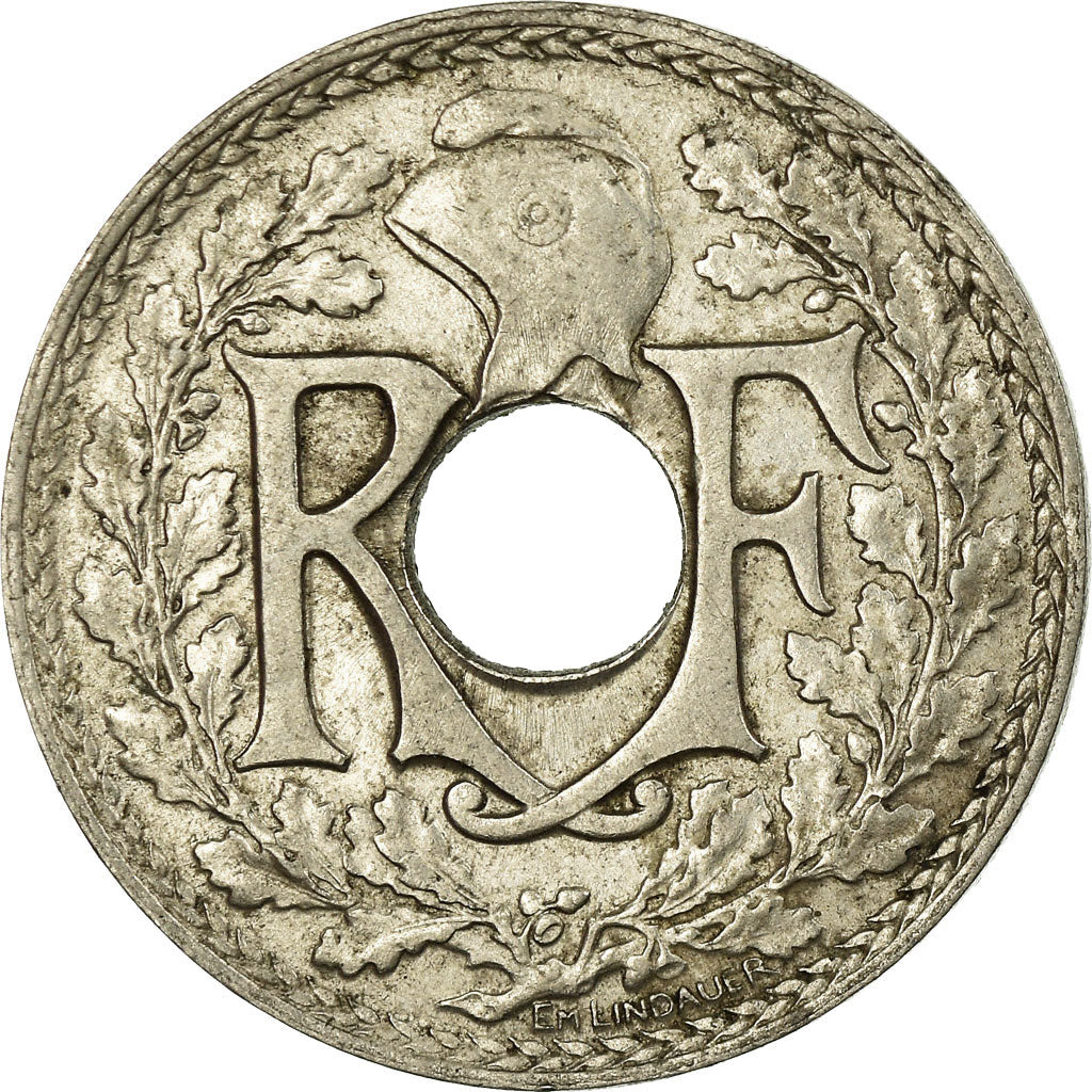 Monnaie, France, Lindauer, 25 Centimes, 1914, TTB, Nickel, Gadoury:380, KM:867