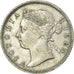 Coin, Straits Settlements, Victoria, 20 Cents, 1886, AU(55-58), Silver, KM:12