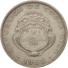 Costa Rica, Colon, 1965, EF(40-45), Copper-nickel, KM:186.2
