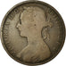 Coin, Great Britain, Victoria, Penny, 1893, VF(20-25), Bronze, KM:755
