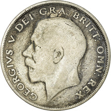 Coin, Great Britain, George V, 1/2 Crown, 1923, VF(20-25), Silver, KM:818.2