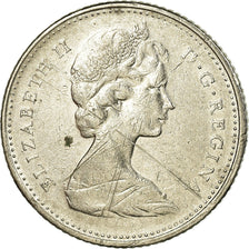 Coin, Canada, Elizabeth II, 10 Cents, 1968, Royal Canadian Mint, Ottawa