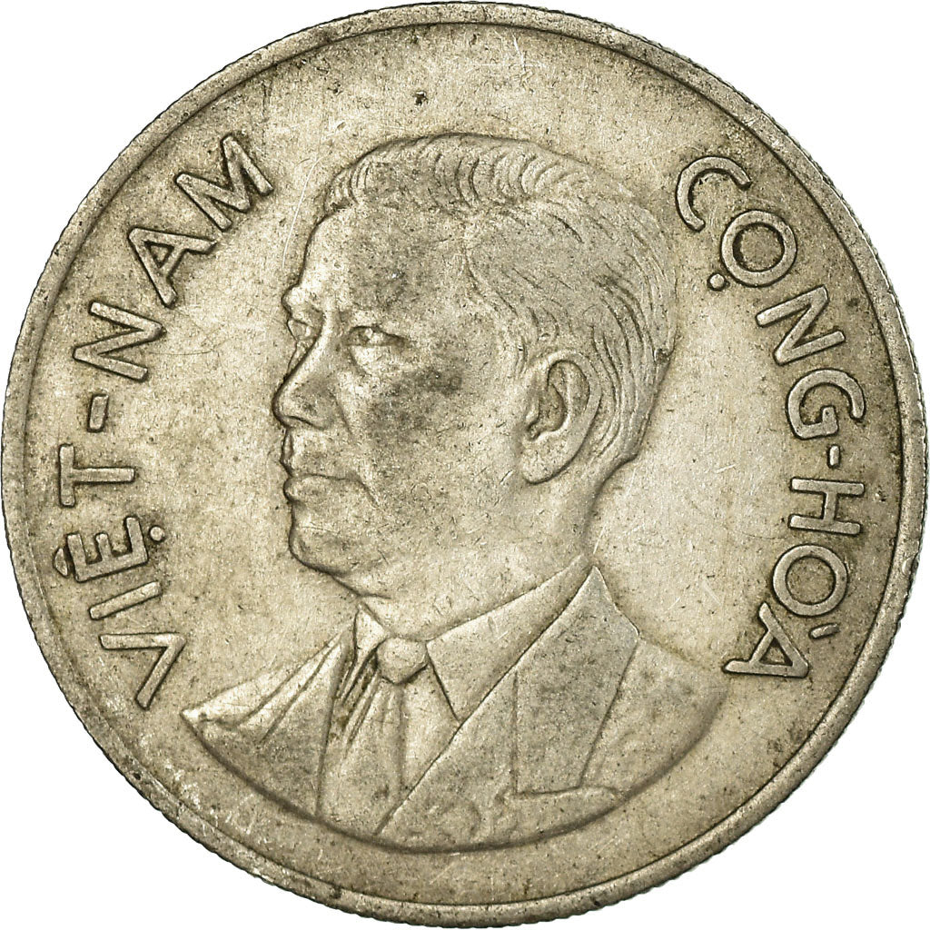 Coin, Vietnam, STATE OF SOUTH VIET NAM, Dong, 1960, Paris, VF(30-35)