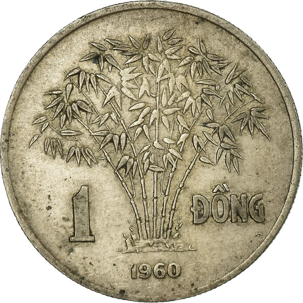 Coin, Vietnam, STATE OF SOUTH VIET NAM, Dong, 1960, Paris, VF(30-35)
