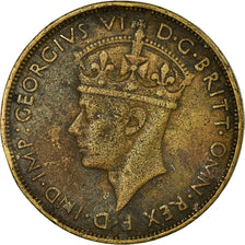 Munten, BRITS WEST AFRIKA, George VI, 2 Shillings, 1947, FR, Nickel-brass, KM:24