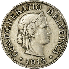 Monnaie, Suisse, 10 Rappen, 1915, Bern, TB+, Copper-nickel, KM:27