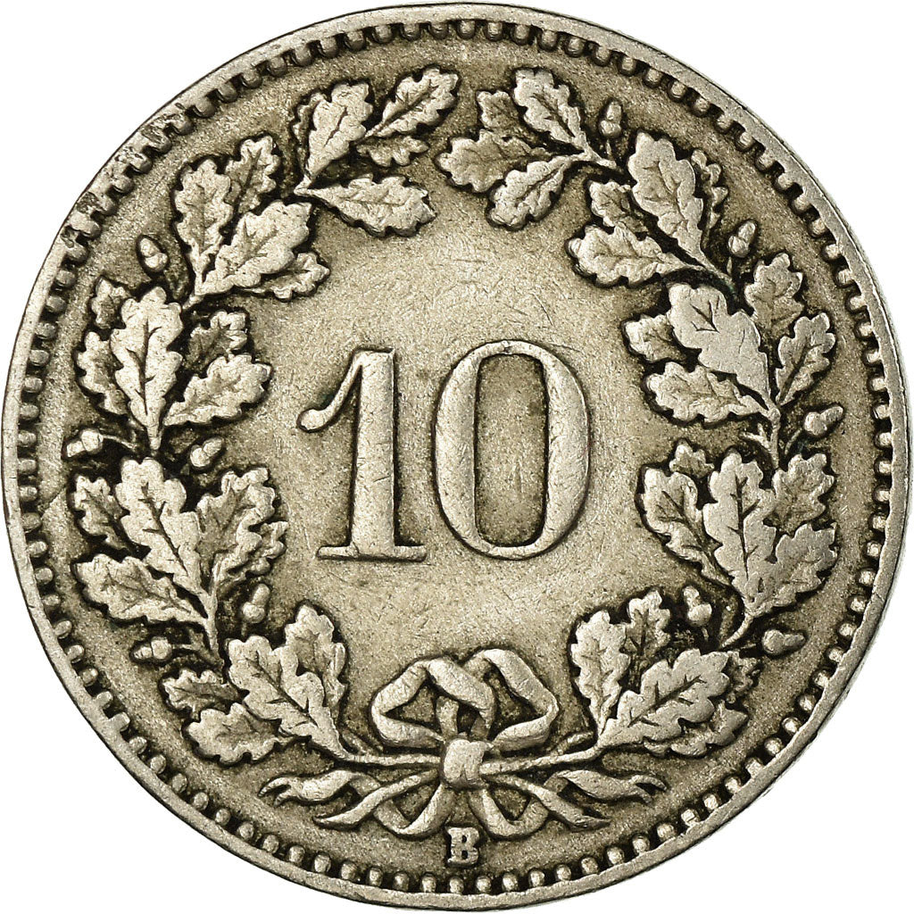 Monnaie, Suisse, 10 Rappen, 1915, Bern, TB+, Copper-nickel, KM:27