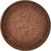 Netherlands, Wilhelmina I, 1/2 Cent, 1917, VF(30-35), Bronze, KM:138