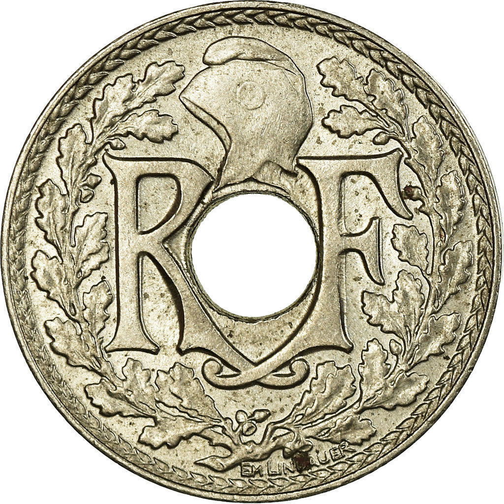 Moneta, Francia, Lindauer, 5 Centimes, 1938, Paris, BB, Nichel-bronzo, KM:875a