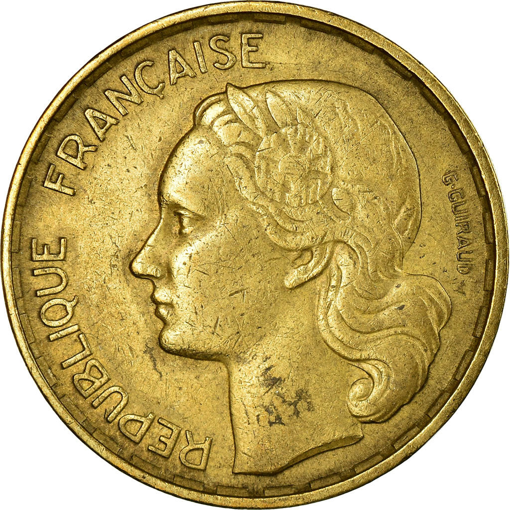 Monnaie, France, Guiraud, 20 Francs, 1953, Beaumont - Le Roger, TTB