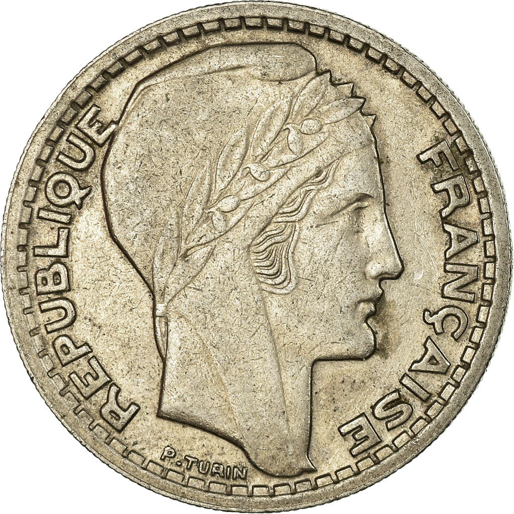 Coin, France, Turin, 10 Francs, 1946, Beaumont - Le Roger, EF(40-45)