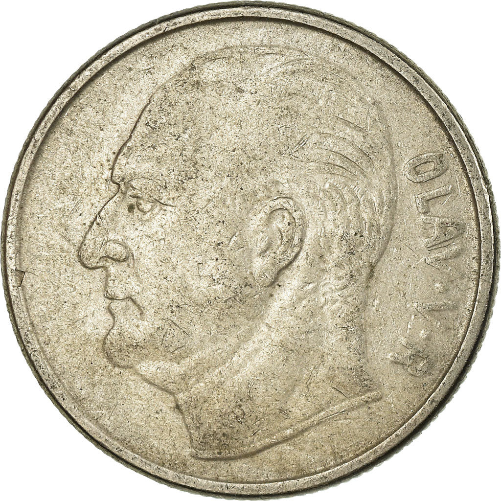 Munten, Noorwegen, Olav V, Krone, 1964, FR+, Copper-nickel, KM:409
