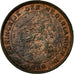 Coin, Netherlands, Wilhelmina I, 1/2 Cent, 1938, VF(30-35), Bronze, KM:138