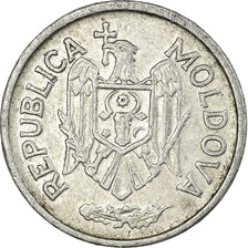 Coin, Moldova, 25 Bani, 1993, EF(40-45), Aluminum, KM:3