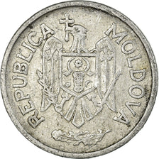 Coin, Moldova, 25 Bani, 1993, VF(30-35), Aluminum, KM:3