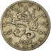 Coin, Czechoslovakia, 50 Haleru, 1924, VF(20-25), Copper-nickel, KM:2